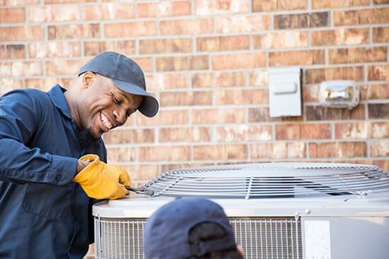 Professional AC Service Team Available